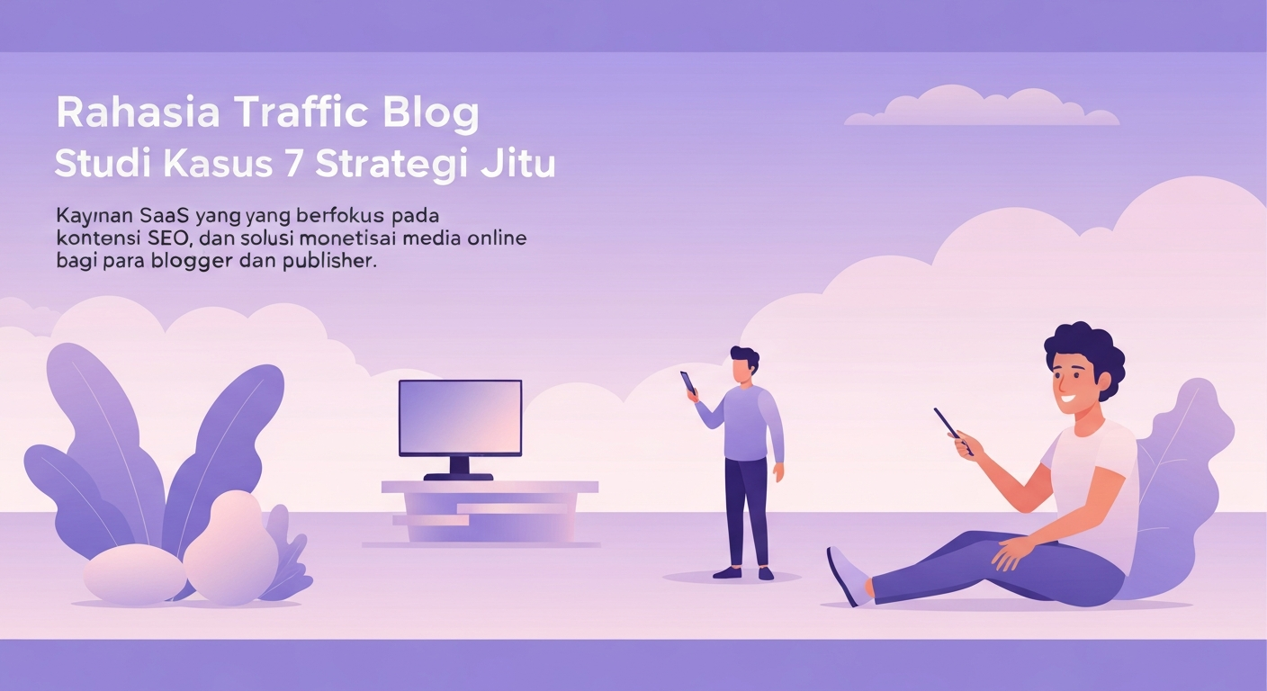 Rahasia Traffic Blog Meroket 300%: Studi Kasus 7 Strategi Jitu