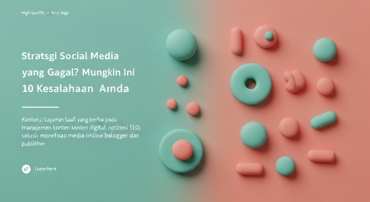 Strategi Social Media yang Gagal? Mungkin Ini 10 Kesalahan Anda