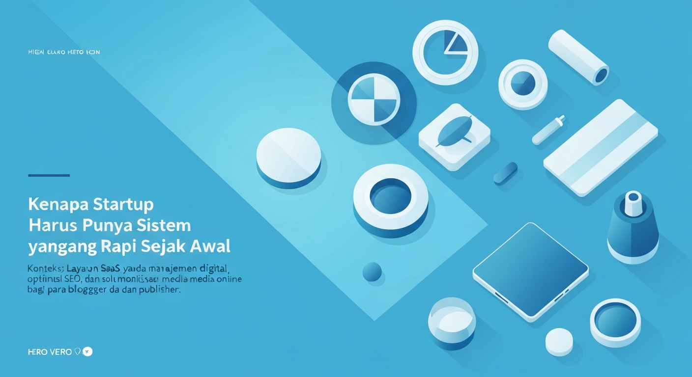 Fondasi Sukses: Kenapa Sistem Rapi Menentukan Monetisasi Startup Anda?
